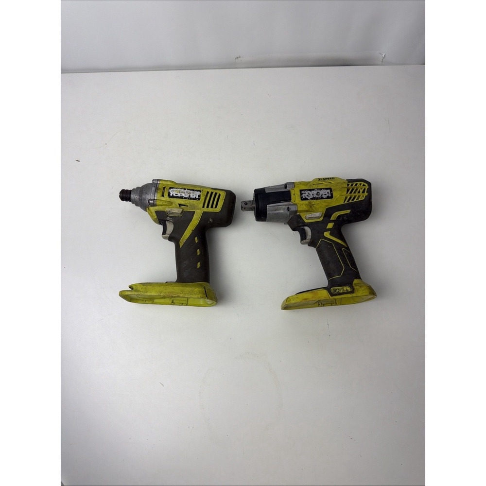 Ryobi ONE+ 18V Impact Wrench P261 & Impact Driver P234G Set (Tool Only, Tested)